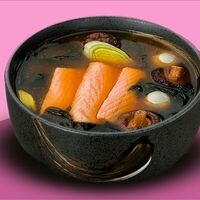 Мисо суп с Лососем в О! Суши