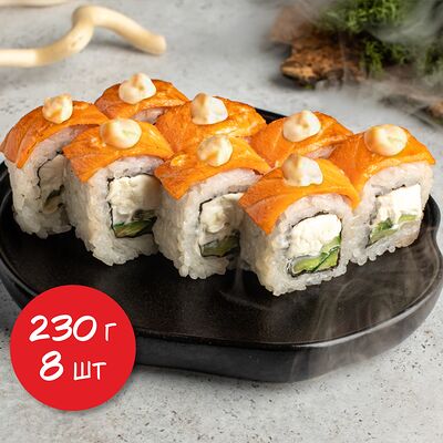 Запеченная Филадельфия 8 шт 230г в Я люблю суши по цене 849 ₽