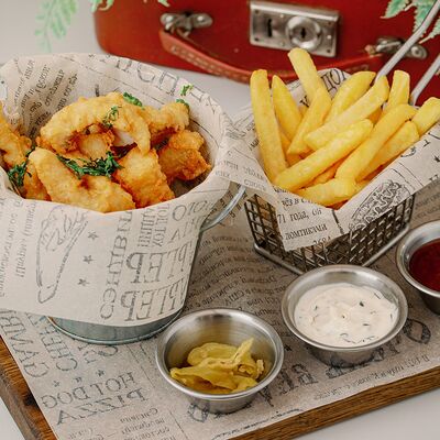 Fish & Chips в Паб старый чемодан по цене 700 ₽