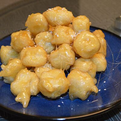 Банан в сахарной карамели в Тан чао по цене 34 р.