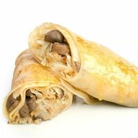 Блин с капустой и грибами в Бегемот