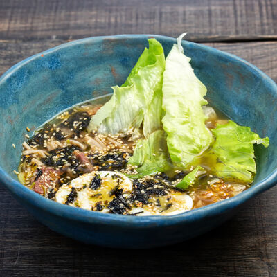 Рамэн с лапшой из бородинского хлеба в Потроха по цене 299