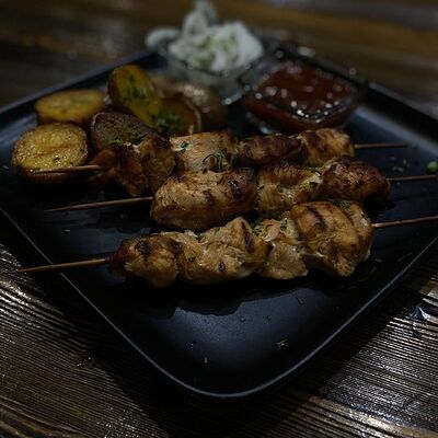 Шашлык свиной на гриле в RAKETA по цене 690 ₽