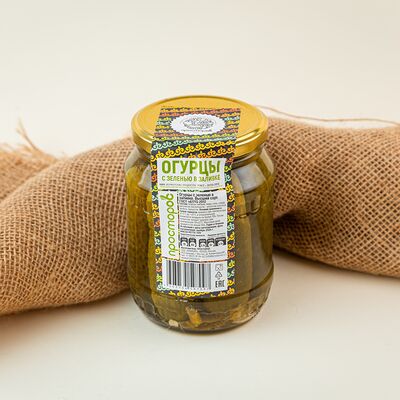 Огурцы с зеленью в заливке в Фермер Маркет по цене 550 ₽