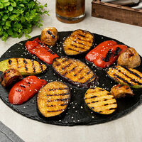 Овощи гриль в Бухта