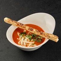 Томатный суп с моцареллой в Игристые