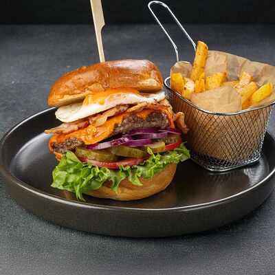 Бургер Фермер Джек в FatBoy PUB по цене 930 ₽