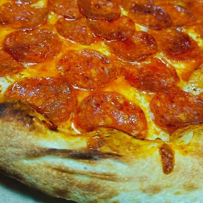 Пицца Сливочная Пепперони в Дон Бургер по цене 840 ₽