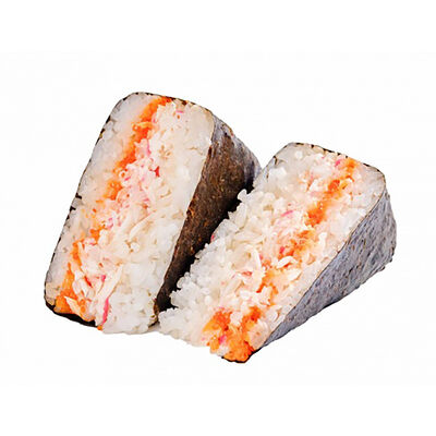 Онигири с крабом и креветкой в Аппетит по цене 229 ₽