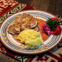 Натуральный шницель в Вински Подрум