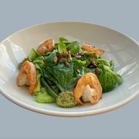 Зеленый с тигровой креветкой в SCAT