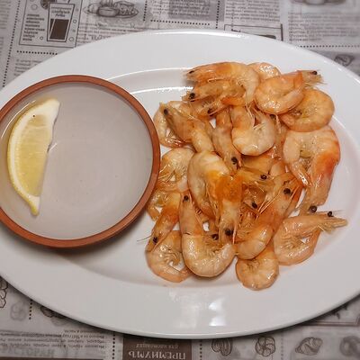 Креветки жареные в Левон по цене 950 ₽