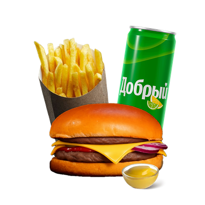 Чиз-combo double в Fat house по цене 940 ₽