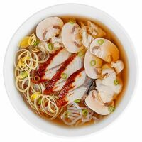 Суп с угрём в Тануки