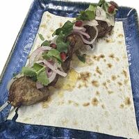 Шашлык из свинины в Пиросмани