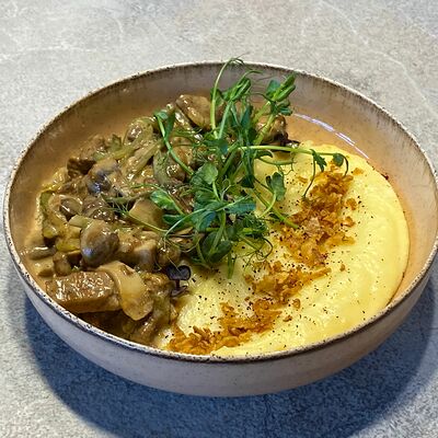 Бефстроганов из говядины в Gosti по цене 859 ₽