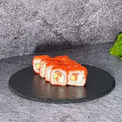 Калифорния с лососем в Всё вкусно и недорого по цене 484 ₽