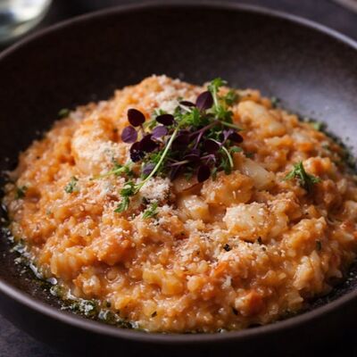 Морепродукты с соусом биск в Vivezza по цене 1150 ₽