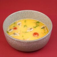 Сырный тайский суп в Moshi sushi
