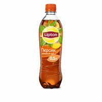 Lipton чёрный чай с персиком в А ещё есть?