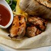 Шашлык из свинины на лаваше в Ярды Superbar по цене 700