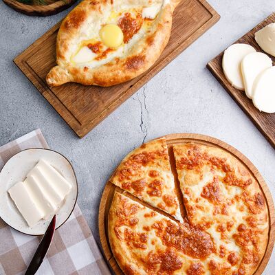 Хачапури по-аджарски в Welcome по цене 640 ₽