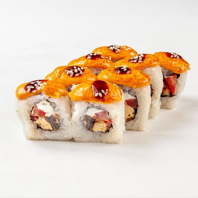 Ролл Запеченный вулкан в СитиФокс по цене 472 ₽