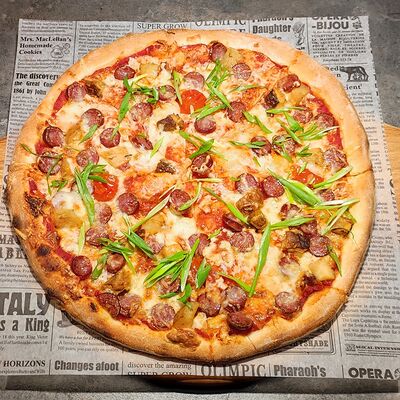 Пицца Охотничьяв Пойдем зайдем по цене 770 ₽