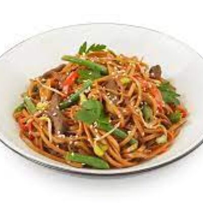 Вок с говядиной с устричным соусом в Гейша суши по цене 770 ₽