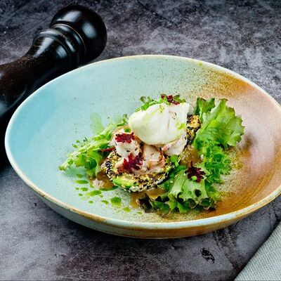 Авокадо на мангале в Brizola BBQ по цене 840 ₽