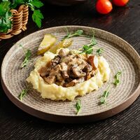 Бефстроганов с белыми грибами в Crazy Hunter