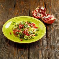 Имеретинский салат с зеленью в Гоча