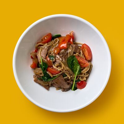 Биф нудл в Slurp ramen bar по цене 580 ₽