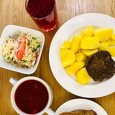 Ланч в ассортименте с котлетой в ПроЕДУ по цене 640 ₽