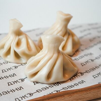 Сет Хинкали с цыпленком и зеленью (3 шт.) в Джованни по цене 220 ₽