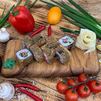 Ролл жареный Карбонара в Ихтус по цене 495