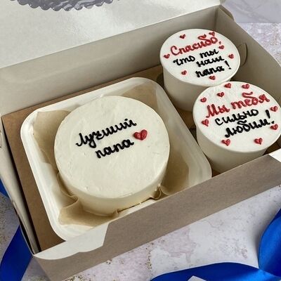 Бенто + Cake to goв Кондитерская Хлынов по цене 1860 ₽