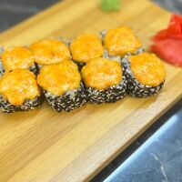 Запеченный с лососем в Teppanyaki