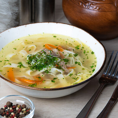 Куриный супчик в Папаха по цене 350 ₽