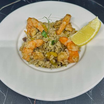 Ризотто с креветками в Кафе сон у моря по цене 700 ₽