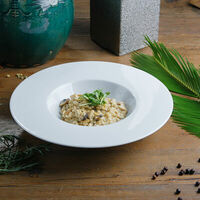 Ризотто с грибами в соусе демиглас в Байкал