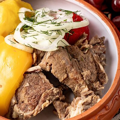 Хашлама из говядины в Карас по цене 1350 ₽