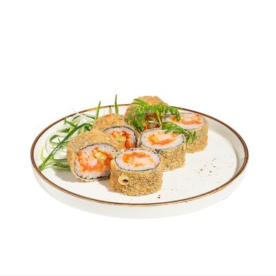 Ролл Калифорнийская темпура в Делюсь добром по цене 715 ₽