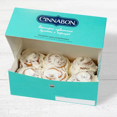 СиннаПак 6 мини-булочек ассорти в Синнабон по цене 1865 ₽