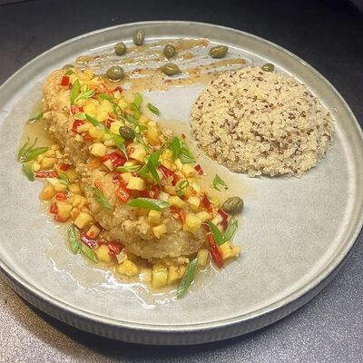 Судак в кисло-сладком соусев Лось Лосось по цене 850 ₽