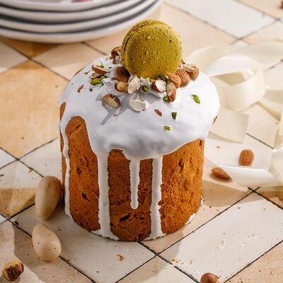 Кулич с макаруне и фисташками в ЛарисуВаннуХочу по цене 590