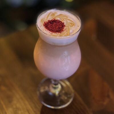 Латте Малина в Кофточка по цене 340 ₽