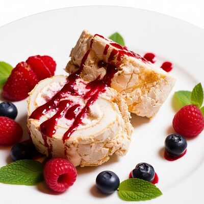 Меренговый рулет в PlutuS Resto Club по цене 490 ₽