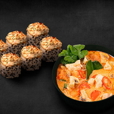 Ланч Том ям и ролл в Евразия экспресс по цене 890 ₽