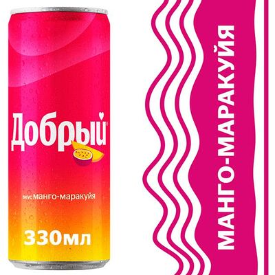Добрый Манго-маракуйя 0,33 л ж/б в Сеул по цене 145 ₽